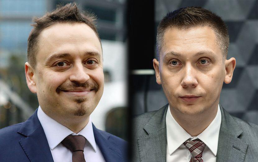 Omar Arnaout, prezes i Paweł Szejko, CFO w XTB DM