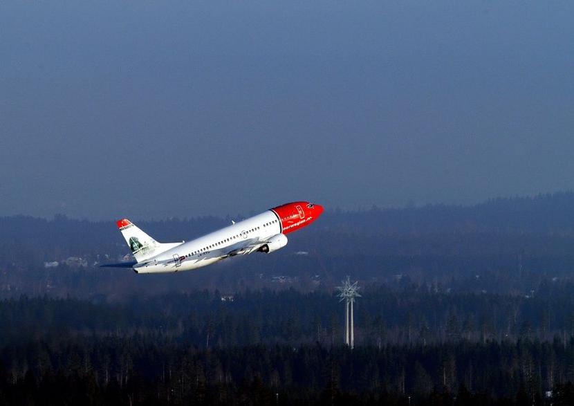 Samolot norweskiej linii Norwegian