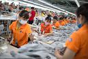 Nieznaczny wzrost aktywności chińskich fabryk