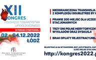 XII Kongres Polskiego Towarzystwa Lipidologicznego [2-4 grudnia 2022]