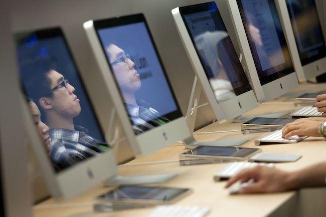 Komputery iMac (fot. Bloomberg)