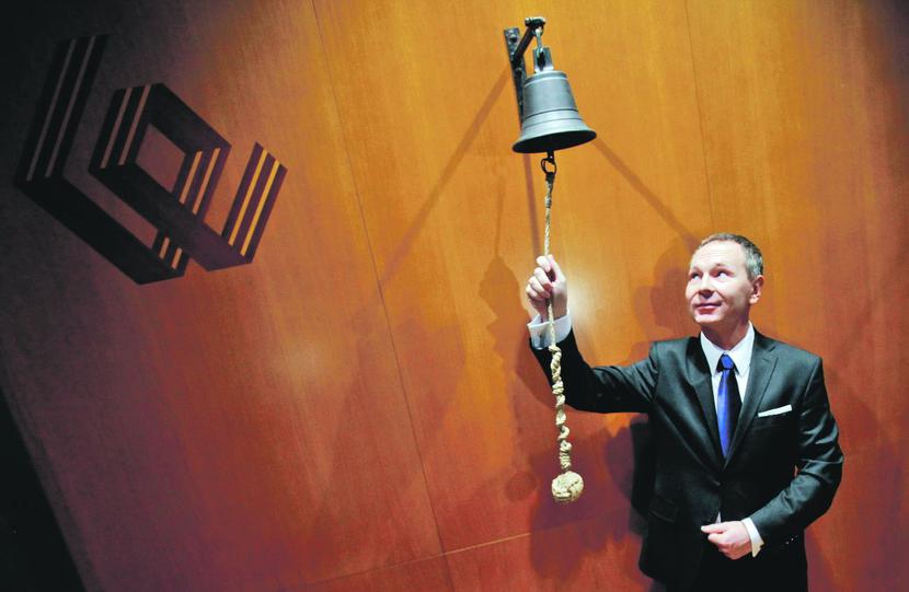 NIC NA SIŁĘ: Adam Maciejewski, prezes GPW, zastrzega, że pomysł wieczornego handlu jest w bardzo wczesnej fazie koncepcyjnej. Wydaje się mało prawdopodobne, by — w obliczu sceptycyzmu ekspertów — giełda go forsowała. [FOT. WM]