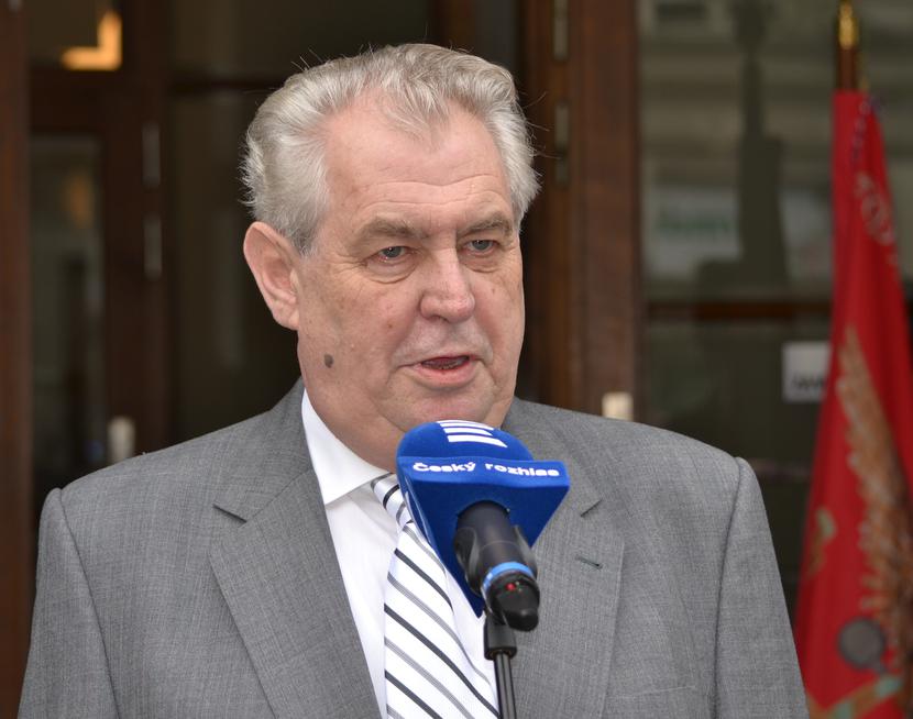 Prezydent Czech Miloš Zeman