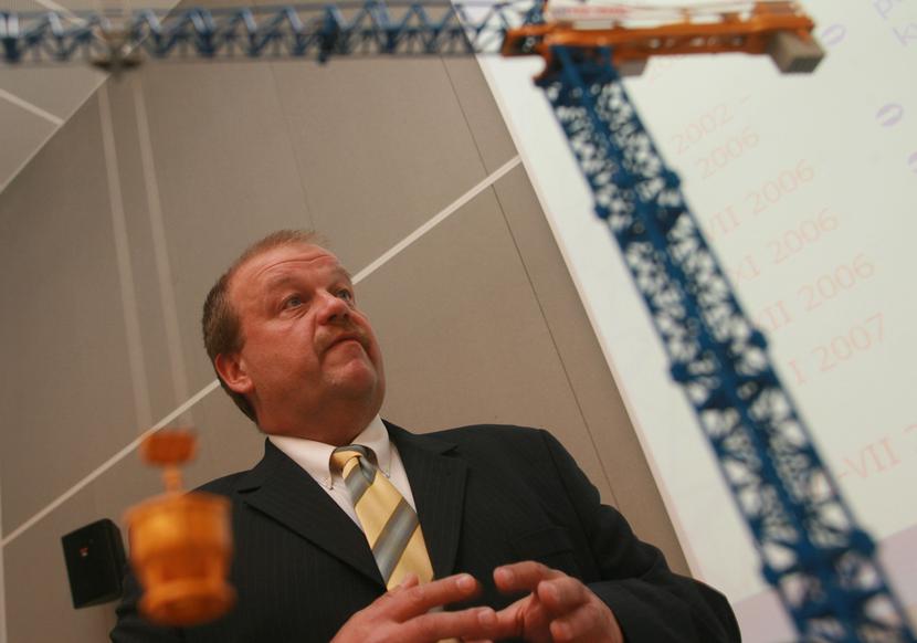 Grzegorz Żółcik, prezes Herkulesa (Fot: Grzegorz Kawecki, 