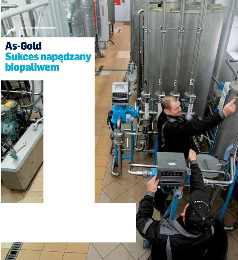 Firma As-Gold wygrała w tegorocznym plebiscycie Gazele Biznesu.