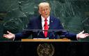 Trump odleciał ponad sufit ONZ