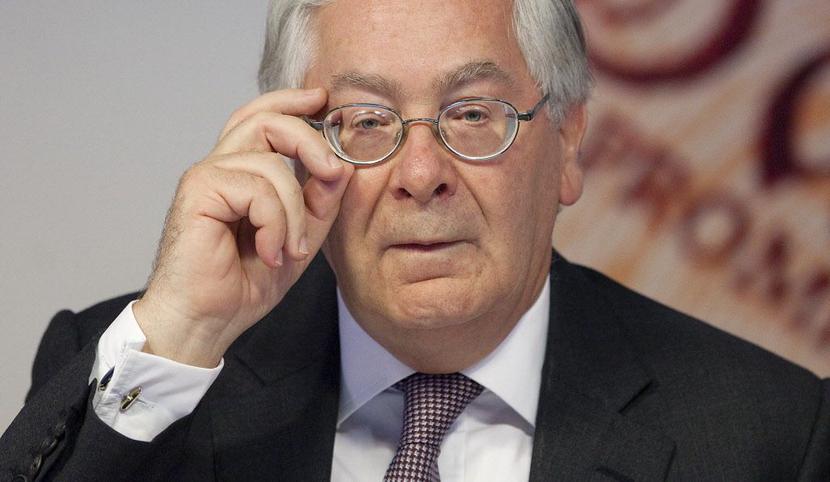 Mervyn King, gubernator BoE (fot. Bloomberg)