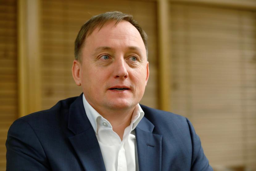 Martins Kazaks, szef Banku Łotwy, członek rady prezesów EBC
