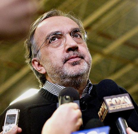 Sergio Marchionne; fot. Bloomberg