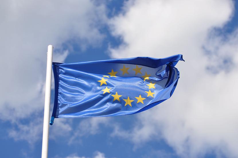 Unia Europejska (UE) flaga