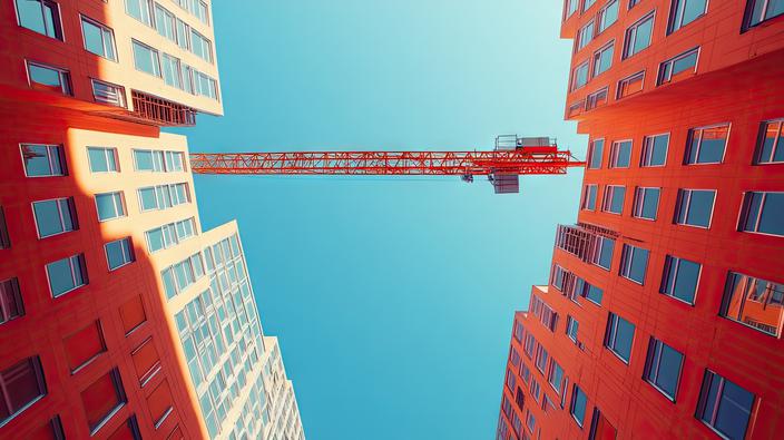 Mniejszy ruch na budowach: