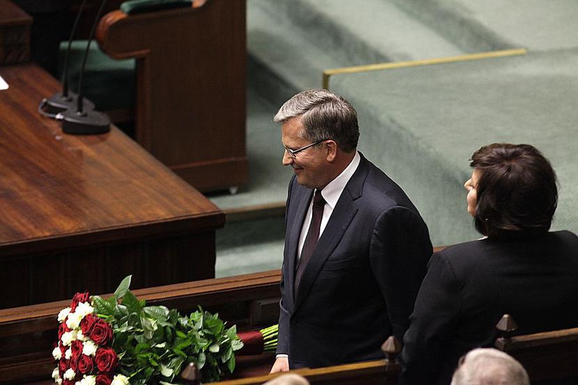  Trzecia rocznica inauguracji kadencji prezydenta Komorowskiego przebiegła bez nadzwyczajnej pompy, ale jedna sprawa wyszła zadziwiająco. FOT. MW