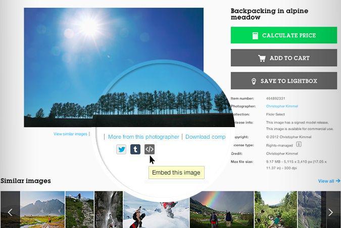 Agencja fotograficzne pokazuje jak korzystać z embedu zdjęć fot. Getty Images