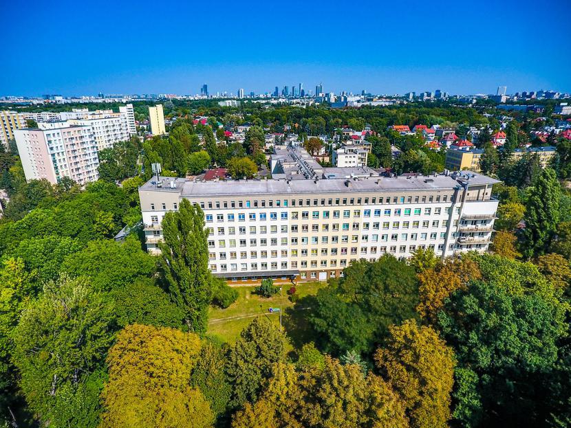 Na zdjęciu Narodowy Instytut Geriatrii, Reumatologii i Rehabilitacji w Warszawie
