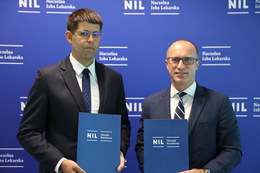 Na zdjęciu prezes NRL Łukasz Jankowski i prezes URPL Grzegorz Cessak Na zdjęciu prezes NRL Łukasz Jankowski i prezes URPL Grzegorz Cessak