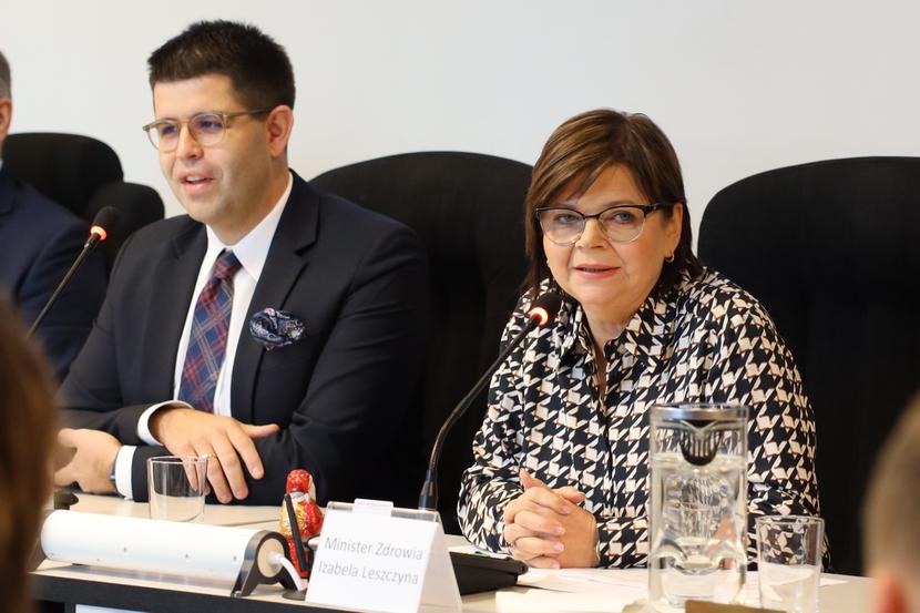 Minister zdrowia Izabela Leszczyna