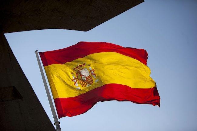 Flaga Hiszpanii (fot. Bloomberg)