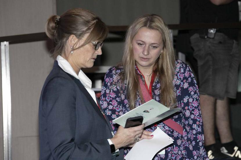 Sesję „Women in cardio-oncology” prowadziły m.in. prof. Susan Dent (po lewej) oraz dr n. med. Magdalena Zaborowska-Szmit (po prawej). Sesję „Women in cardio-oncology” prowadziły m.in. prof. Susan Dent (po lewej) oraz dr n. med. Magdalena Zaborowska-Szmit (po prawej).