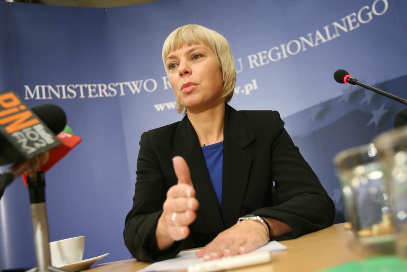 Elżbieta Bieńkowska, minister rozwoju regionalnego