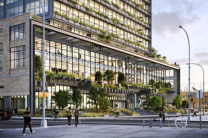 Zakupiony przez Google’a kompleks biurowy St. John’s Terminal na nowojorskim Manhattanie - wizualizacja Zakupiony przez Google’a kompleks biurowy St. John’s Terminal na nowojorskim Manhattanie - wizualizacja