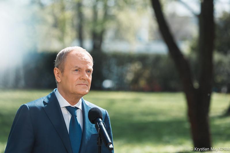 Premier Donal Tusk, konferencja po posiedzeniu rządu, 9.04.2024 r. Premier Donal Tusk, konferencja po posiedzeniu rządu, 9.04.2024 r.