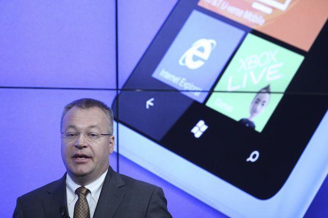 Stephen Elop, prezes koncernu Nokia (fot. Bloomberg)