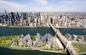 Roosevelt Island, wąski pas ziemi położony w pobliżu Manhattanu, niebawem stanie się ultranowoczesnym zagłębiem technologicznym