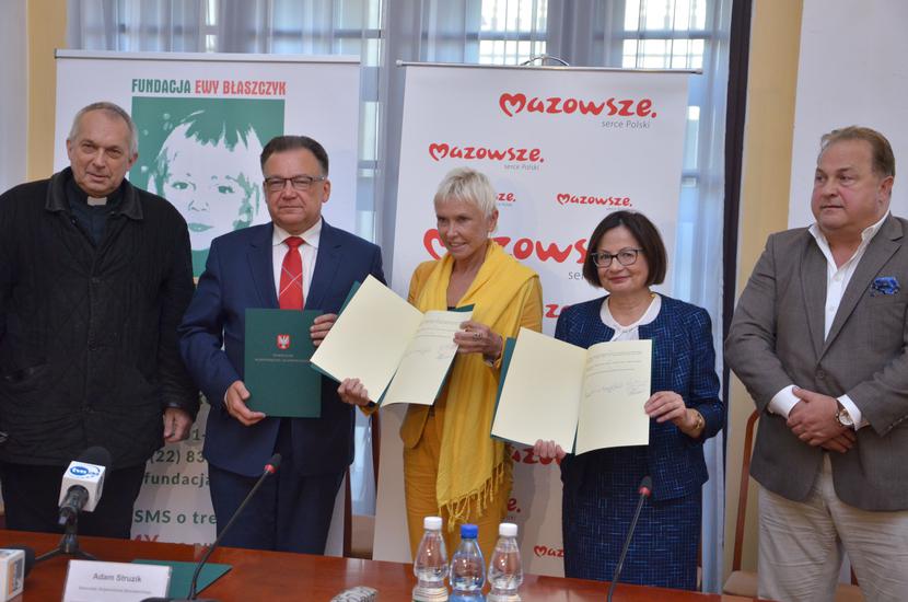 Podpisanie listu intencyjnego ws. przekazania gruntu pod budowę warszawskiej Kliniki Budzik dla dorosłych Podpisanie listu intencyjnego ws. przekazania gruntu pod budowę warszawskiej Kliniki Budzik dla dorosłych