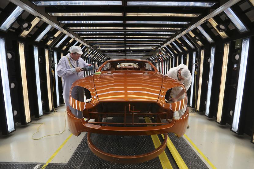 Produkcja auta marki Aston Martin