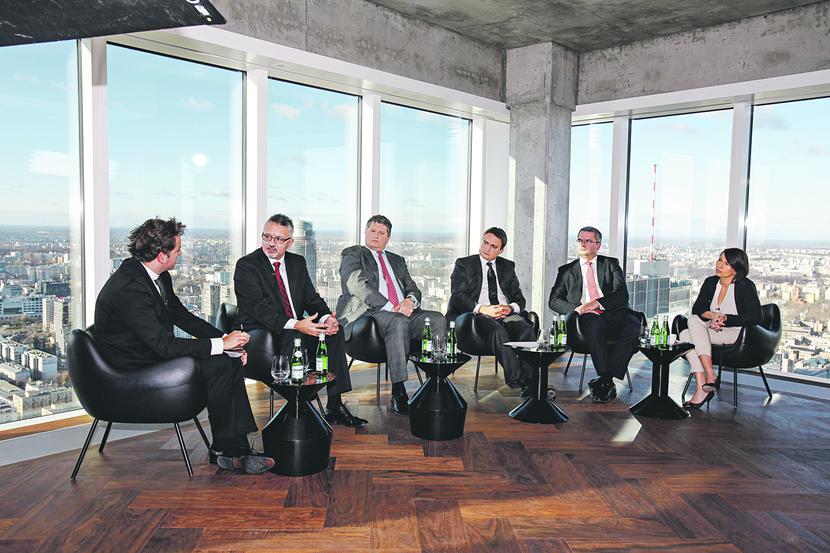 JAK JEDEN MĄŻ: O ważnej roli inwestorów zagranicznych w rozwoju polskiej gospodarki są przekonani nie tylko oni sami — przedstawiciele
 Jeronimo Martins, Philipsa, UPC czy GDF Suez Energia Polska. Rodzime PGNiG też ich docenia. [FOT. MW]