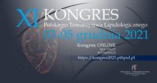 XI Kongres Polskiego Towarzystwa Lipidologicznego, 3-5 grudnia 2021