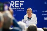Francuskie rynki nerwowo reagują na wzrost notowań Le Pen