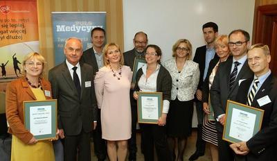 Zwycięzcy i finaliści konkursu Złoty Skalpel 2012.