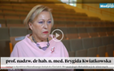 Prof. Brygida Kwiatkowska: Plusem sieci szpitali było wyeliminowanie słabych placówek [WIDEO]