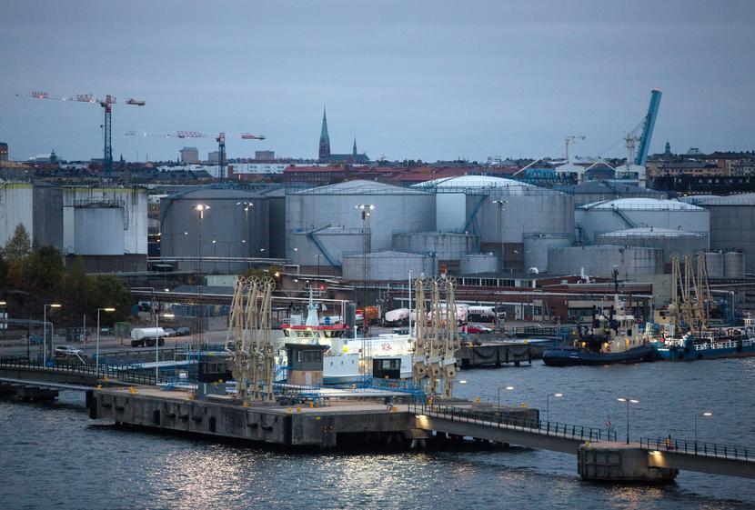 Port w Sztokholmie
