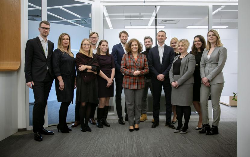 Załoga gdańskiego Uśmiechu przejętego przez Grupę LUX MED. Załoga gdańskiego Uśmiechu przejętego przez Grupę LUX MED.