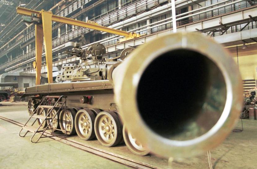 Czołg wyprodukowany w Łabędach