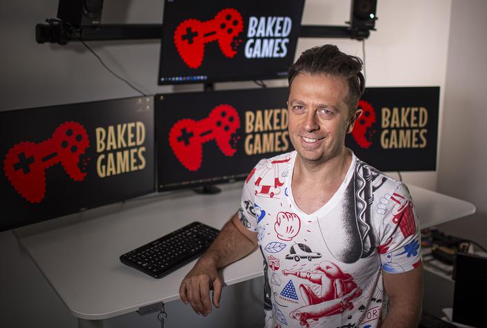 Przemysław Bieniek, prezes Baked Games
