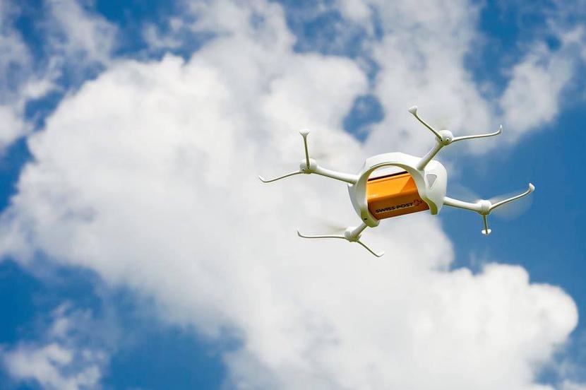 Dron przygotowany dla Swiss Post