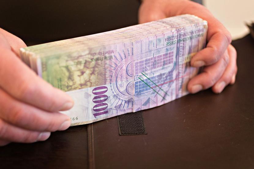 Banknoty 1000 CHF