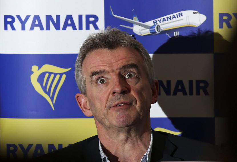 Michael O'Leary, dyrektor generalny Ryanair Holding (fot. Bloomberg)