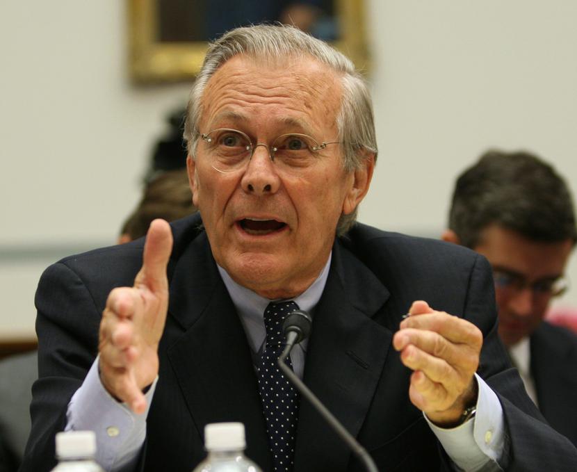 Donald Rumsfeld, fot. Bloomberg