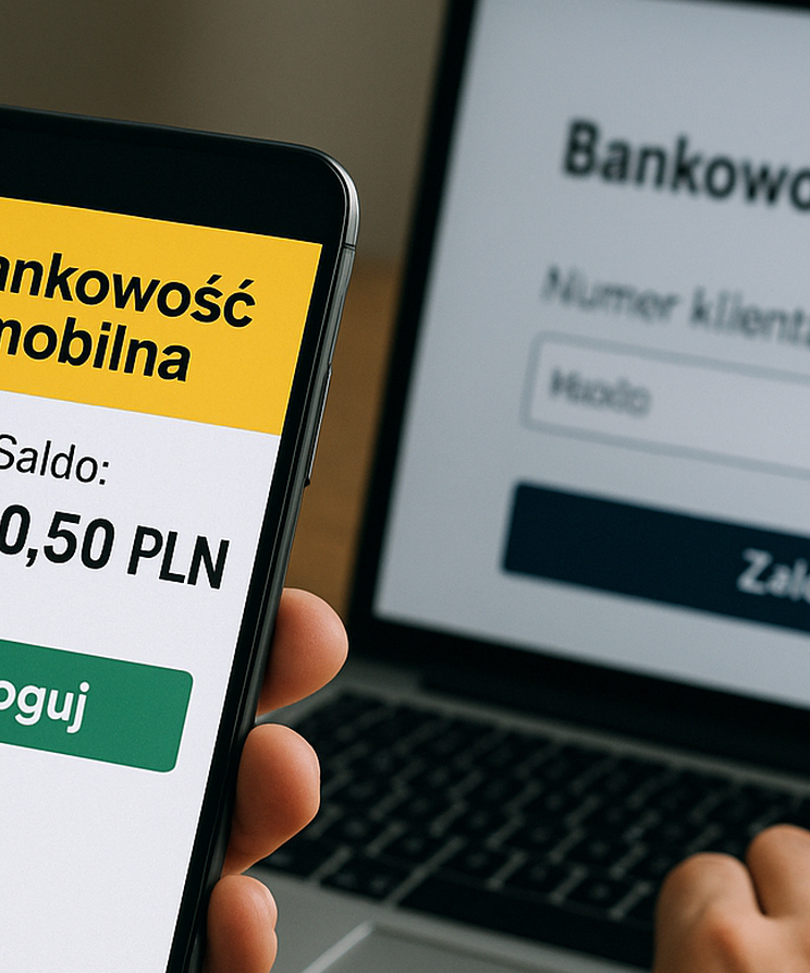 Raport: Bankowość mobilna i internetowa. Wskaźniki logowań klientów - II kwartał 2025