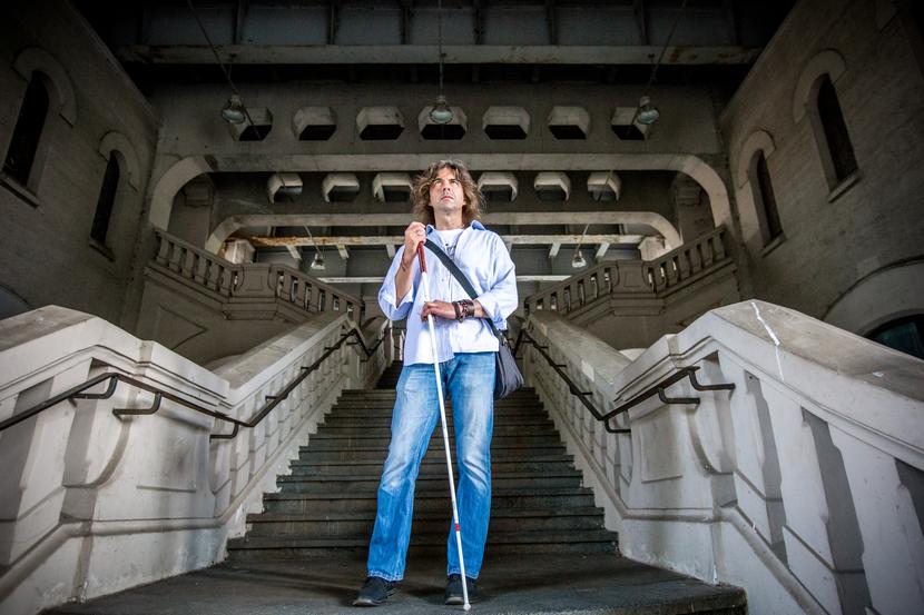 WARSZAWA ROBERT WIECKOWSKI WICEPREZES FUNDACJA KULTURA BEZ BARIER  03/08/2022 FOT MAREK WISNIEWSKI CYFRA