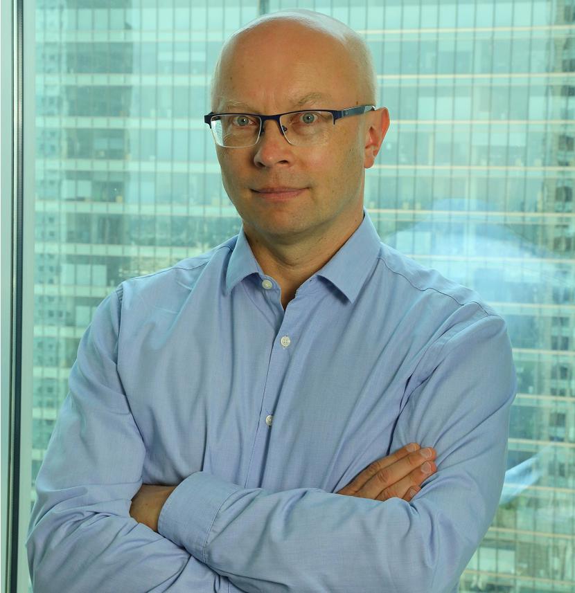 Jacek Ławrecki, dyrektor ds. komunikacji, Fortum; prywatnie pilot Jacek Ławrecki, dyrektor ds. komunikacji, Fortum; prywatnie pilot
