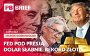 Złoto z rekordową ceną, RPP bez woli cięć, Powell pod ostrzałem Trumpa. PB BRIEF