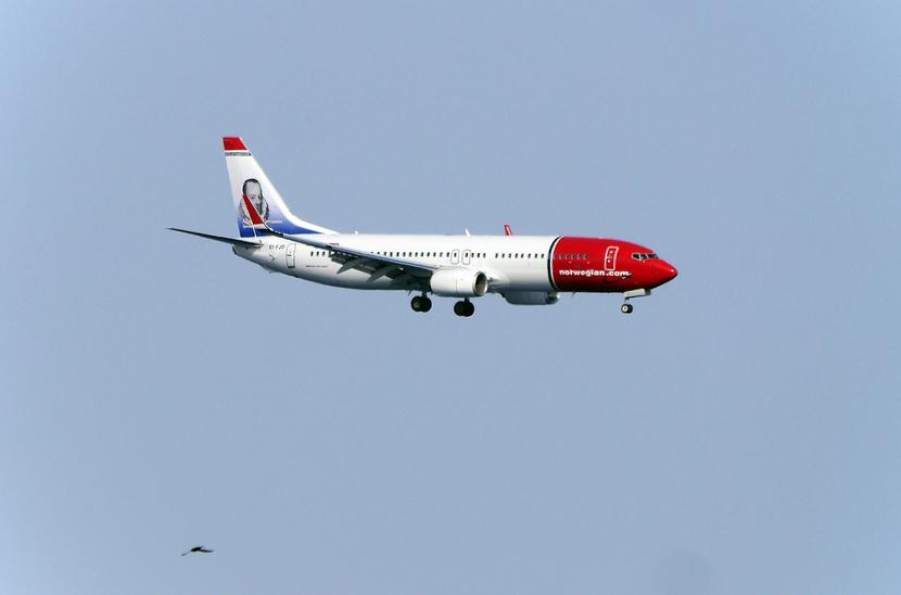 Samolot linii lotniczej Norwegian