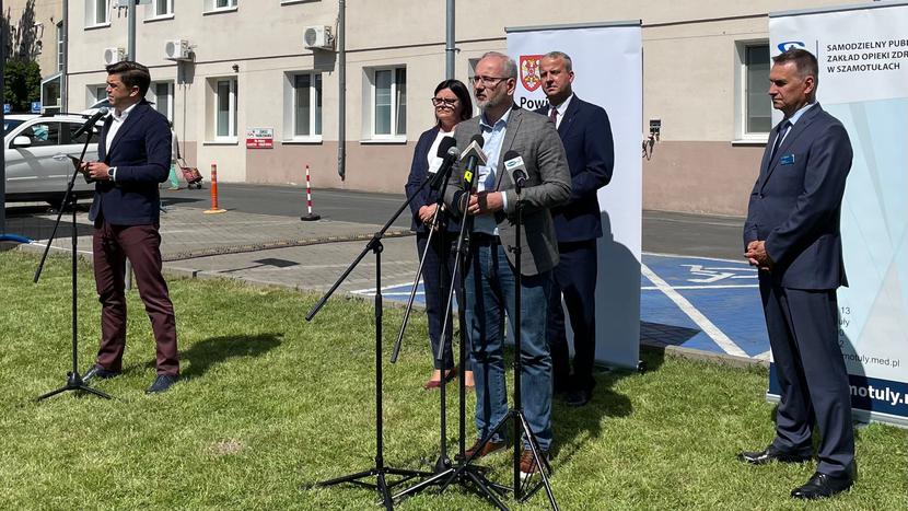 Na zdjęciu minister zdrowia Adam Niedzielski