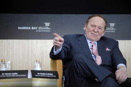 Sheldon Adelson, prezes Las Vegas Sands