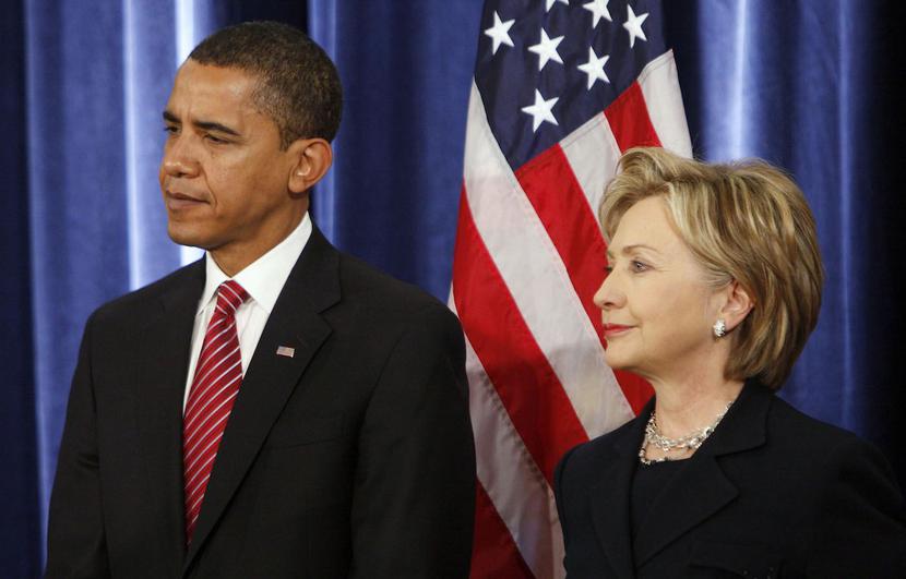Barack Obama i Hillary Clinton